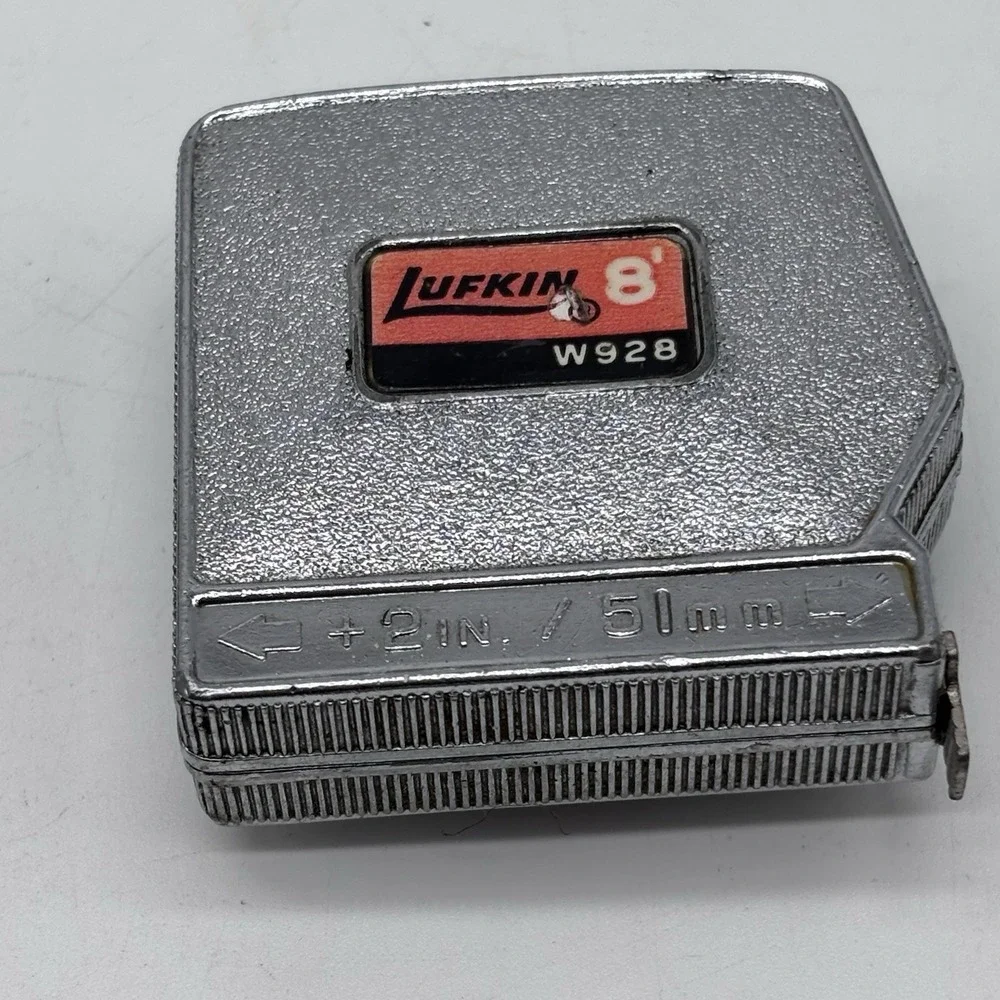 Vtg Lufkin‎ Westcraft Evans & Co Metal Tape Measures Collectible Tool 4 In Lot